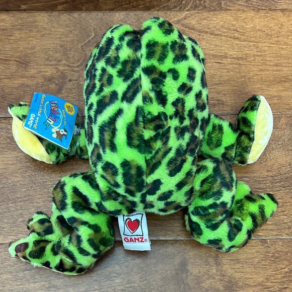 WEBKINZ Adopt A Pet Gordito Bullfrog with Sealed Secret Plush - Picture 3 of 7
